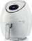 Ariete 4618 Airy Fryer XXL - Friggitrice ad Aria - Frigge 2,5 kg di Patatine Fritte - 7 Litri - Cottura Senza Olio e Grassi - 1800 Watt - Bianco