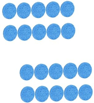 DOITOOL 20piezas Esponjas De Limpieza Facial De Madera De Esponjas Para Remover Maquillaje Aclarante y Color Azul