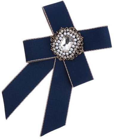 SHERCHPRY Krawatte schwarze Ansteckblume Brosche band bogen corsage stilvolle Schleifenverzierung einzigartige Schleifenbrosche Jahrgang Zubehör binden schmücken Damen