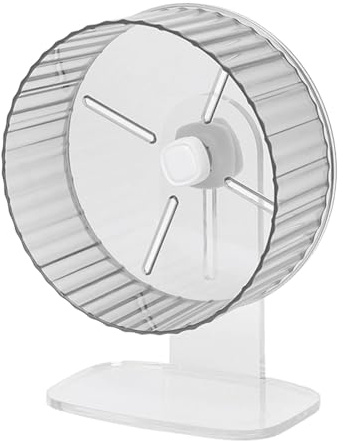 Rueda silenciosa para hámster, ruedas de ejercicio para correr con animales pequeños, ruedas de ejercicio para correr, rueda de ejercicio de erizo súper silenciosa para interiores