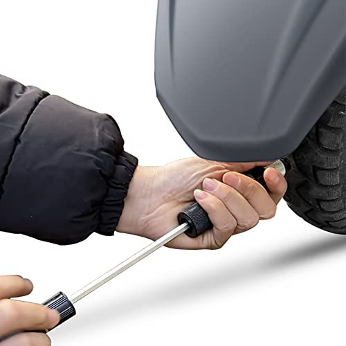 XUJIAN 7-Teiliges Auto-Motorrad-Reifen-Reparaturstopfen-Werkzeug-Set, Pilzstopfen, Sondendüse