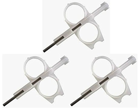 3 Pack Sprinkler Adjustment Tool Compatible with Hunter PGP Adjustment Tool, 3X Rotor Nozzle Tool for Arc and Radius on PGP, PGH, PGM, I-20, I-25, I-40, I-60 and PS Model Heads