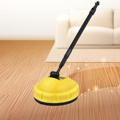 ZGantrix Patio Cleaner Pressure Washer For Karcher K1-K7, Patio Cleaner Head, Dirt Cleaner Scrubber, Patio Deck Car Cleaning Tool, Flexible Rotary Brush