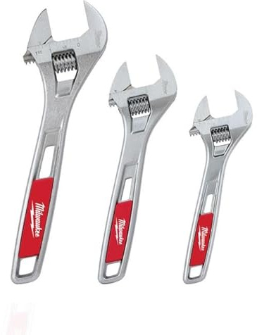 Verstellbarer Schraubenschlüssel Dreierpack von Milwaukee