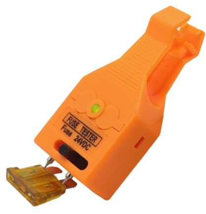 BOROCO Automotive Fuse Tester & Puller, Multi-Functional Blade Fuse Checker for Maxi Fuses, Diagnostic Tool with Ergonomic Grip