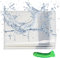 Clear Tarpaulin 1M x 2M, Transparent Waterproof Tarpaulin Sheet, Tarp Cover with Eyelets for Garden Outdoor Camping Shed Chicken Rabbit Hutch Cover, with 10M Rope