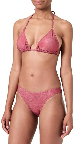 HAUTE PRESSION Femme Za3014 Maillot De Bain Deux Pièces, Aubergine, 36 EU