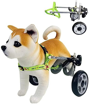 husdjursvagn， Liten/medelstor hundgåtor med hjul, hjälpmedel for hundmobilitet, utrustning for rehabilitering av husdjur(Size L Widen)