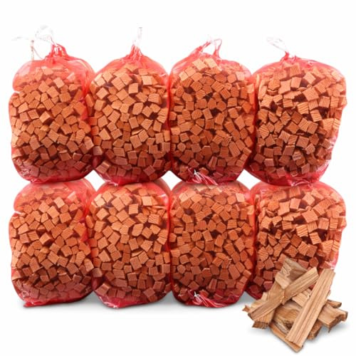 8 x Nets Premium Kiln Dried Kindling Wood 20-23KG Total for Log Burners, Fire Pits and Chimineas, Natural Fire Starter By Nicholson's Country Supplies