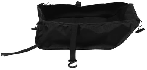JOINPAYA Cesta de Almacenamiento para Cochecito, Bolsa Organizadora Inferior de Tela Oxford, Gran Capacidad, Fácil Acceso, Compatible Modelos Variados, para Compras y Cuidado Infantil