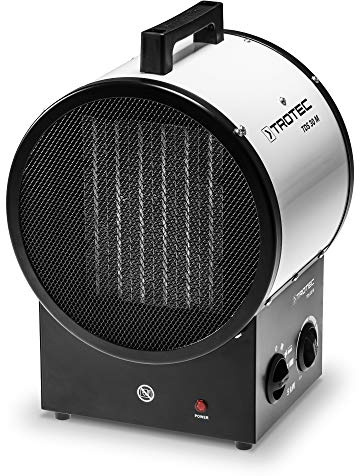 TROTEC TDS 30 M Bauheizer elektrisch – Heizleistung 0,05 kW/3,3 kW/5 kW