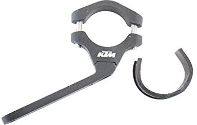 KTM Universal Adapter für Flaschenhalter am Fahrrad Lenker Rahmen ohne Bohrung Aluminium Schwarz