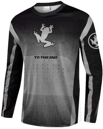 UGLY FROG Jersey Mountain Bike Motocross Downhill Enduro Cross Motorrad MTB Shirt Herren Langarm Fahrradbekleidung