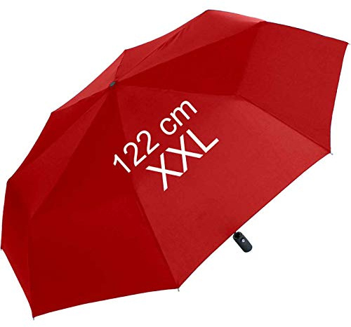 iX-brella XXL Taschenschirm mit Auf-Zu-Automatik - full class - 122 cm großes Dach