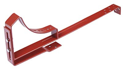 Parotec, Laufsteghalter, Rot, Laufroststütze für Dachziegel, Beton oder Tondachziegeln, Biberschwanzziegel zum anschrauben auf der Latte, Halter, Dachtritt