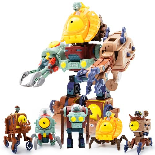 Maikerry 5-in-1 BOSS Robot Set - Action Figures Toys for Game Fans - Birthday and Party Gifts for Boys & Girls