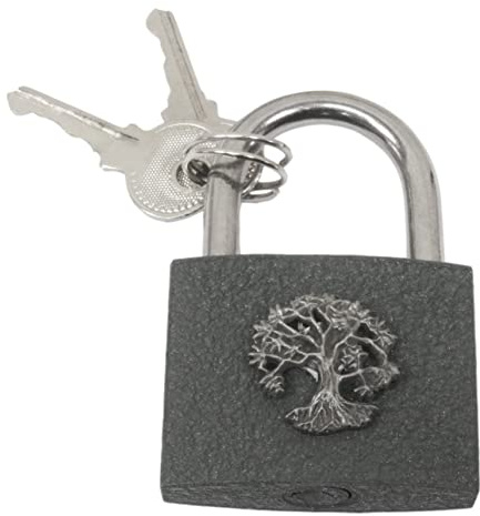Tree of Life Engraved Padlock Love Lock Wedding Anniversary Valentines Gift Unity Lock Free Engraving 515