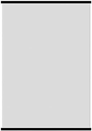 2 Stecche Nere per Poster 100 cm + 2 Ganci