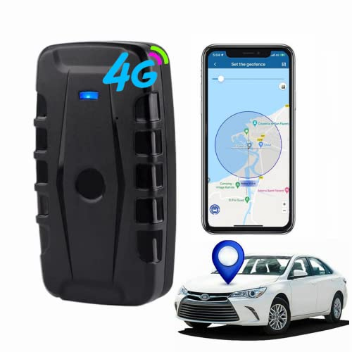 Traceur GPS 4G TK918 pour Voiture/Camion/Bateaux Winnes 20000mah Tracker Magnétiques Suivi en Temps réel Longue Distance Autonomie Antivol sans abonnement Localiser par SMS/APP/PC,Carte SIM Requise
