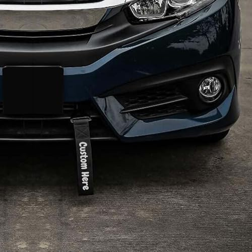 Cuerda de Remolque Personalizable para Automóviles – Correa de Nylon Universal – Accesorio de Coche para Maletero o Parachoques con Función Decorativa