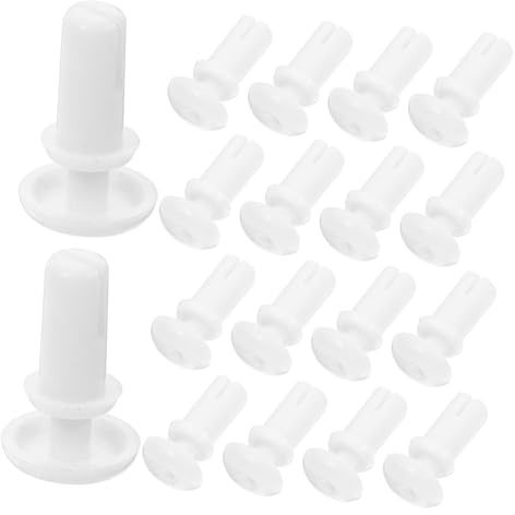 SOLUSTRE 100 Pièces Clips Plastique Rivets D'Expansion Isolés Pour Voitures Kit De Fixation Clips De Pare-Chocs Et Panneaux De Garniture Résistants Pour Réparation Auto
