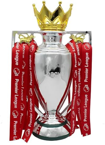 Housunzi Premier Championship Trophy Football Barclays Cup Trophies Replik Soccer League Souvenir -Kollektionen Zeigen Ornamente Sportfans,16cm