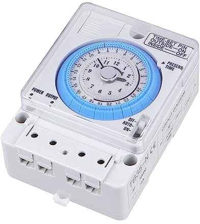 SECFOU Precise Mechanical Timer Switch for Home and Kitchen Saving Design Easy to Use for Cooking and Baking