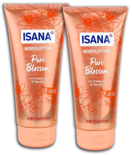 2 er Pack ISANA Bodylotion Pure Blossom 2 x 200 ml