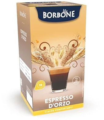 Caffè Borbone - Cialde Miscela Orzo - Confezione da 36 Pezzi - Filtro in Carta da 44mm