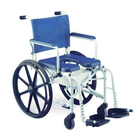 Invacare Rollstuhl Dusche mit Toilette Limette