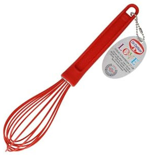 Dr. Oetker 1284 Frusta in Silicone al Platino di Alta qualità 25 cm, Rot