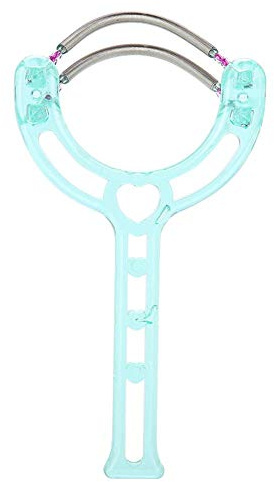 Gesichtshaarentferner, effektive Epilierer Portable Face Lips Epilator Haarentfernung Kunststoff Feder Gerät Beauty Tool für Frauen & Männer (Grün)