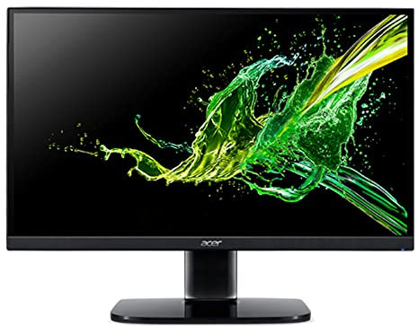 Acer KA222Q Abmiix - LED monitor - 21.5 - 1920 x 1080 Full HD (1080p) @ 75 Hz - 250 cd/m² - 1 ms - 2xHDMI, VGA - speakers - black