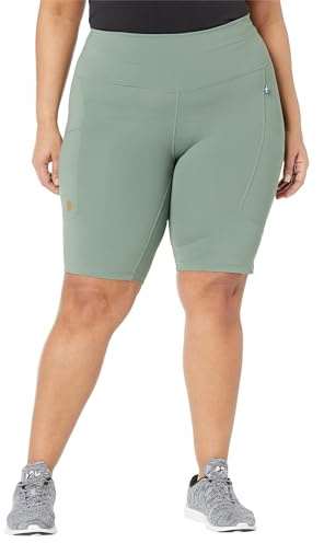 Fjallraven 87138-614 Abisko Short Tights W Pantaloncini Donna Patina Green Taglia L