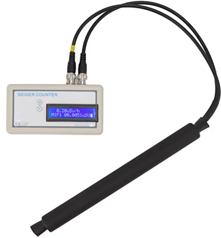 Contatore Geiger GMJ3, Dosimetro USB per Radiazioni in Marmo con Tipo di Sonda Integrato, Modalità Operative Multiple, Rilevatore di Radiazioni Nucleari da 3,7 V per Uso Industriale O Medico