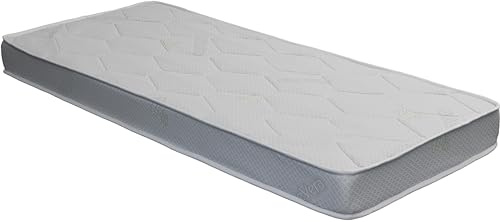 Fusion Materassi - Materasso Singolo Ortopedico 80x190 altezza 18 cm, rivestimento in aloe vera, altamente traspirante, anallergico e adatto a qualsiasi tipo di utilizzo. (80 x 190, 18.00)