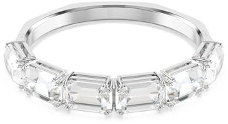 Swarovski Millenia Kollektion Armreif, Klare Oktagonschliff-Kristalle in Rhodinierter Fassung