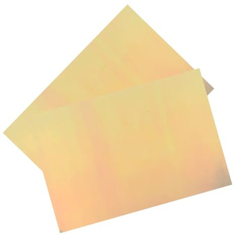 DIYEAH 2blätter Iridescent Pvc Folie Für Diy Taschen Und Kleidung Transparentes Schillerndes Material Für Bastelprojekte Und Näharbeiten