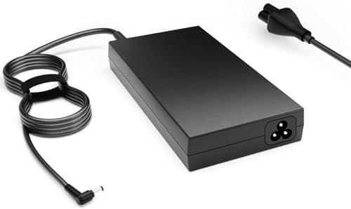 120W Slim AC Adapter Charger for MSI Gaming Notebook A12-120P1A A15-120P1A ADP-120MH D GP60 GP62 GP70 GP72 GE60 GE62 GE70 GE72 GS60 GS63 GS65 GS73 GL62M GL72 GF65 Laptop Power Supply Cord