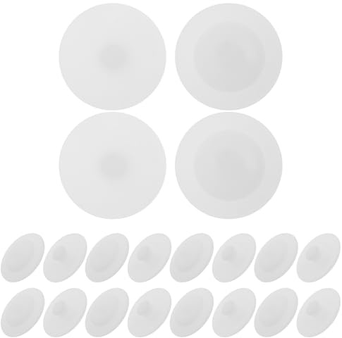 Toyvian Lot de 20 Bouchons Anti-Fuite pour Bouteille Isotherme Bouchons en Silicone Joints de Rechange Accessoires Étanches pour Gourdes Compatibles Sport et Voyage Diamètre Standard