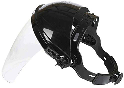 Suszian Visière de Couverture de Visage, écran de Protection de meulage Transparent de sécurité Masque décran Visière Protection des Yeux pour la Protection des Yeux Utilisation extérieure, sécurité