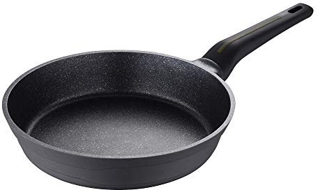 San Ignacio Q3708 Poêle 28 x 6,5 cm en aluminium fondu, induction, collection Bistro