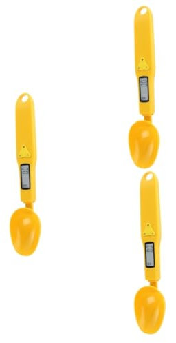 TOPBATHY 3 Pièces Cuillère à Balance Numérique Mesure Cuillère à Balance De Cuisine De Cuisine Numérique Échelle De érique Nourriture Électronique