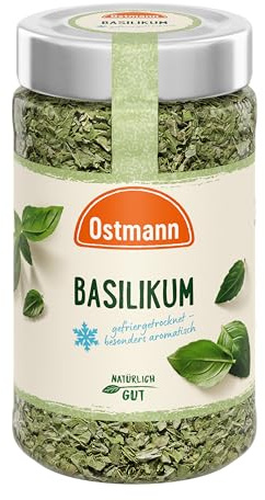 Ostmann Gewürze - Basilikum gefriergetrocknet | 8,5 g im Glas