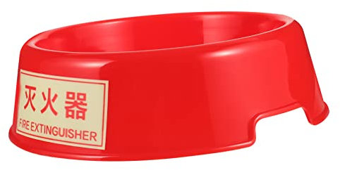 HOLIDYOYO 4kg Supporto Estintore Auto e Casa Luminosa in Base Fissa Per Estintori Montaggio Facile e Compatto Per Veicoli e Appartamenti