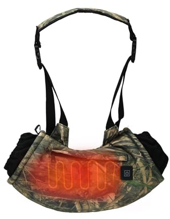 Beheizter Handmuff, elektrische Heizung Handwärmertasche, geeignet für Outdoor-Jagd, Sport, Fotografie, Golf, Fußball im kalten Winter, hält Wärme (Batterien nicht im Lieferumfang enthalten