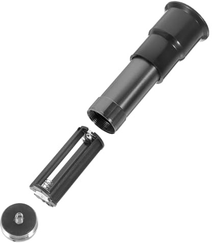 NUOBESTY Lampada Sperauova Portatile LED ad Alta Penetrazione per Incubatrici Agricole Luce Candling per Controllo Uova Fecondate e Sviluppo Pulcini Nero Ergonomico per Uso Professionale e