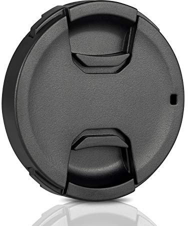 Ares Foto® 46mm Snap-On Objektivdeckel, extra Starke Federn, Kamera-Schutzdeckel aus 100% recyceltem Kunststoff - kompatibel mit Nikon, Canon, Sony, Sigma, Tamron, Olympus, Fujifilm...