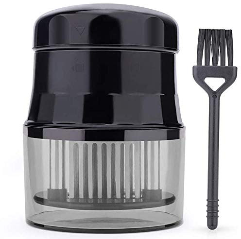 Batticarne Professionale - Inteneritore Accessorio Commerciale per la Cucina di Alta qualità con 56 Lame Affilate in Acciaio Inossidabile + 1 Spazzola per Pulizia