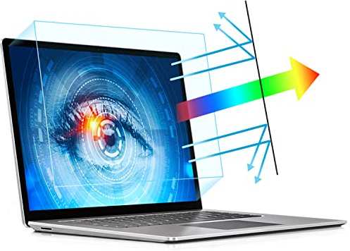 PYS 2 Pack Screen Protector Laptop 13.3 Inch, Blue Light Filter for Laptop, Enhanced Anti Blue Light and Anti Glare, to Protect Your Eyes